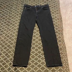 Vintage Orange tab levi’s 505 regular fit jeans